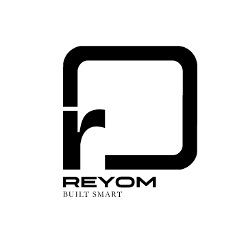 Reyom Built Smart Logo